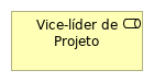 Responsabilidades de vice-líder de projeto de Extensão